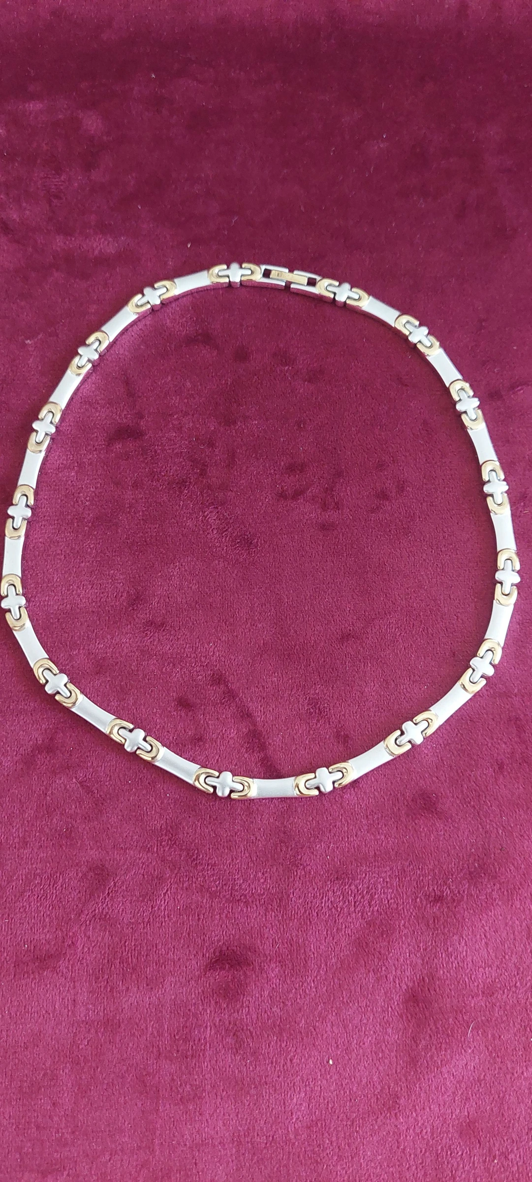 Bicolore Bigor halsketting - Elegant design - Met doos en certificaat – photo 5